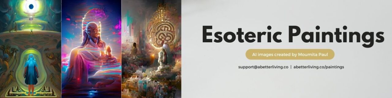 esoteric paintings by Moumita Paul