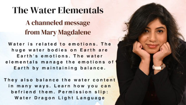 water elementals- mary magdalene