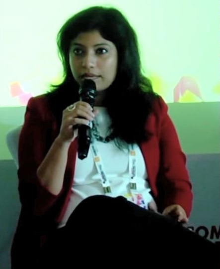 Moumita as panelist speaker