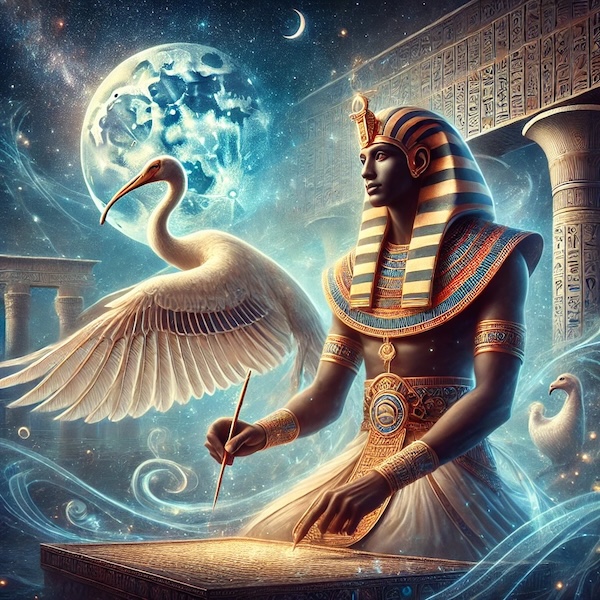 Egyptian god Thoth